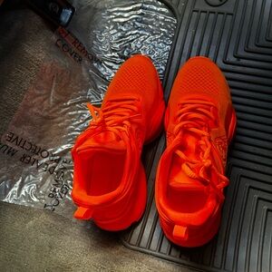 Zumba Orange Air Stomp Sneakers - 8.5